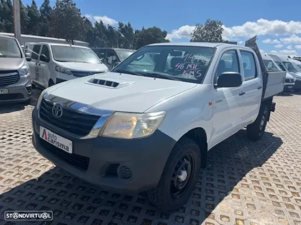 Toyota HILUX 144cv CAB/DUPLA COM AC (21 900€)