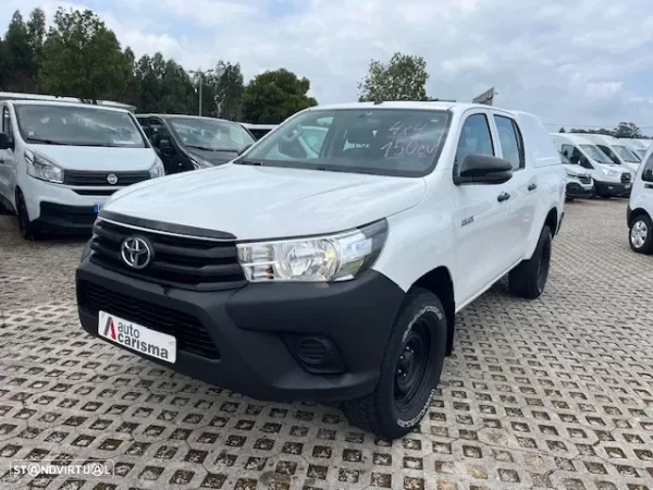 Toyota HILUX CAB/DUPLA 4x4 150cv (28 900€)